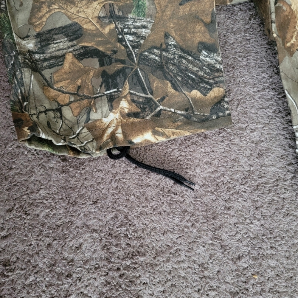 Realtree Pull On Camouflage Cargo Pants Hunting XLarge Womens - Picture 4 of 7
